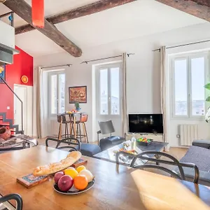 Le Loft Du Panier Design Vue Imprenable , Marseille France